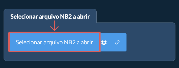 Selecionar arquivo NB2 a abrir