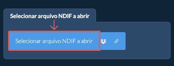 Selecionar arquivo NDIF a abrir