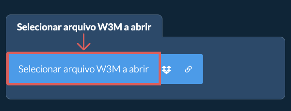 Selecionar arquivo W3M a abrir