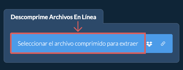 Descomprime Archivos En Línea
