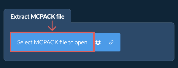 Extract MCPACK file