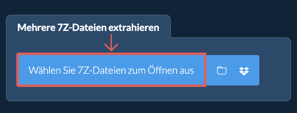 Mehrere 7Z-Dateien extrahieren