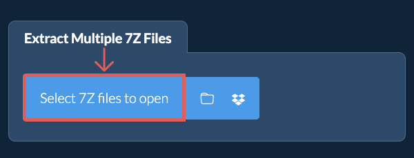 Extract Multiple 7Z Files