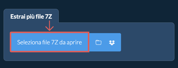 Estrai più file 7Z