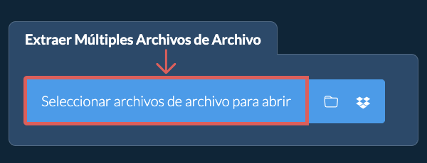 Extraer Múltiples Archivos de Archivo