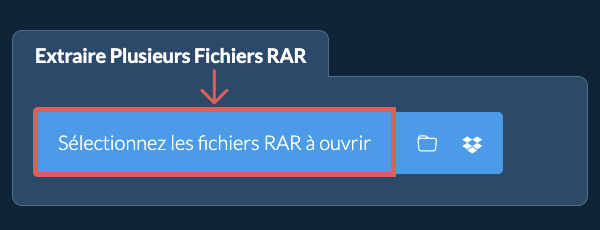 Extraire Plusieurs Fichiers RAR