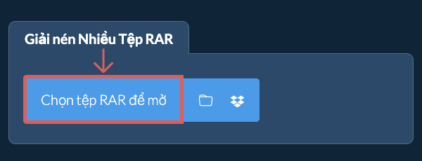 Giải nén Nhiều Tệp RAR