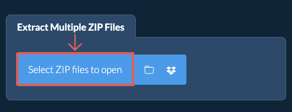 Extract Multiple ZIP Files