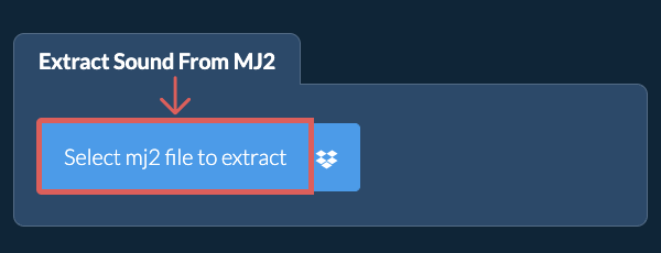 Extract Sound From mj2
