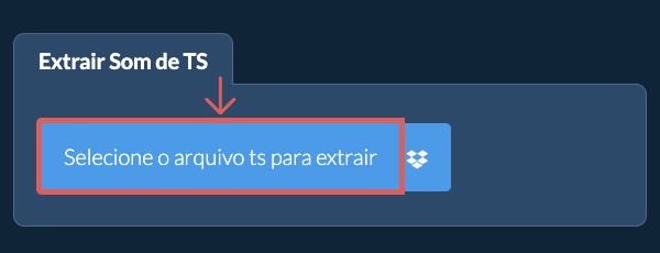 Extrair Som de ts