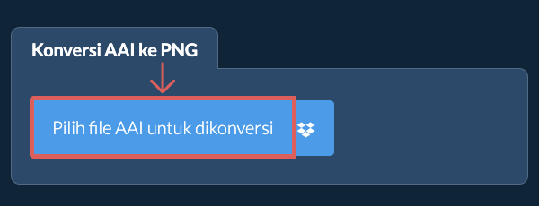 Konversi AAI ke PNG