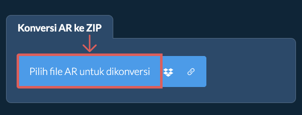 Konversi AR ke ZIP