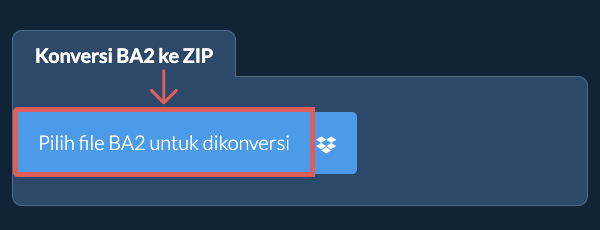 Konversi BA2 ke ZIP