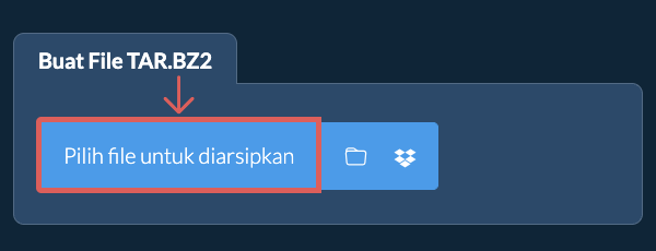 1. Buat File TAR.BZ2