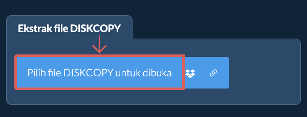 Ekstrak file DISKCOPY
