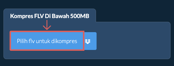 Kompres flv Di Bawah 500MB