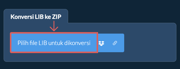 Konversi LIB ke ZIP