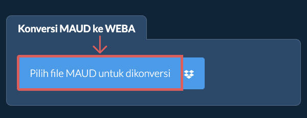 Konversi MAUD ke WEBA