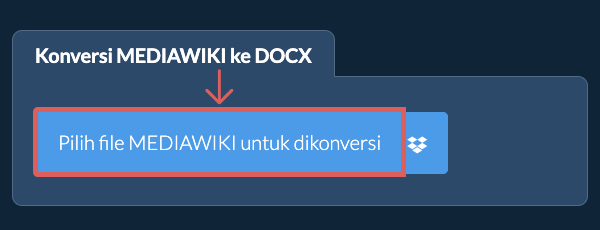 Konversi MEDIAWIKI ke DOCX
