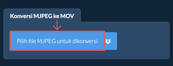 Konversi MJPEG ke MOV