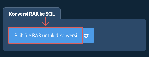 Konversi RAR ke SQL