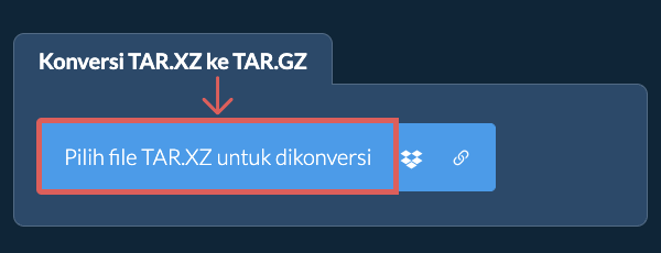 Konversi TAR.XZ ke TAR.GZ