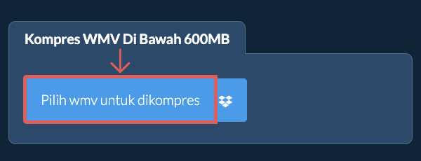 Kompres wmv Di Bawah 600MB