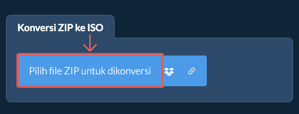 Konversi ZIP ke ISO