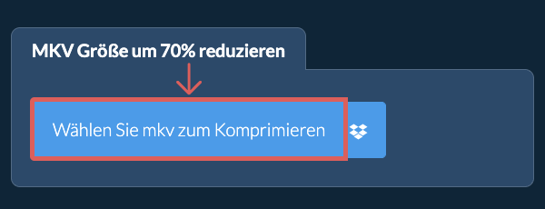 mkv Größe um 70% reduzieren