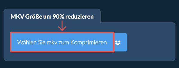 mkv Größe um 90% reduzieren