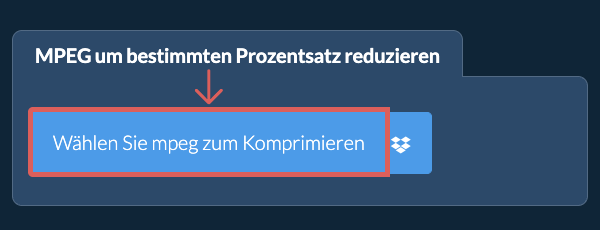 mpeg Größe um einen bestimmten Prozentsatz reduzieren