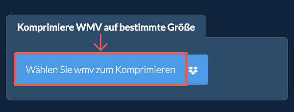 Komprimieren Sie wmv unter einer bestimmten Größe