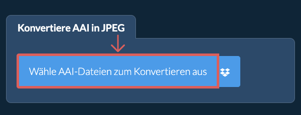 Konvertiere AAI in JPEG