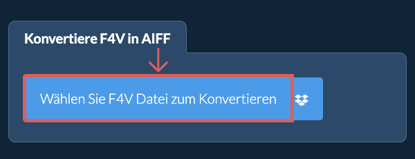 Konvertiere F4V in AIFF