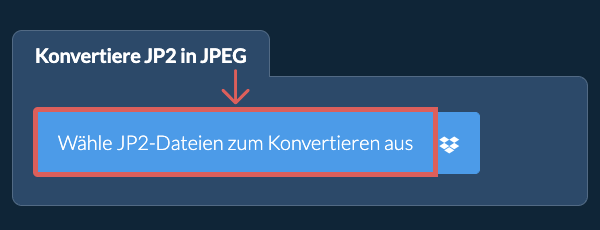 Konvertiere JP2 in JPEG