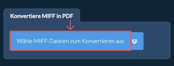 Konvertiere MIFF in PDF
