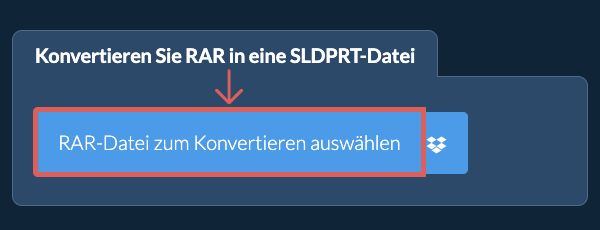 Konvertieren Sie RAR in eine SLDPRT-Datei