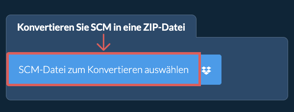 Konvertieren Sie SCM in eine ZIP-Datei