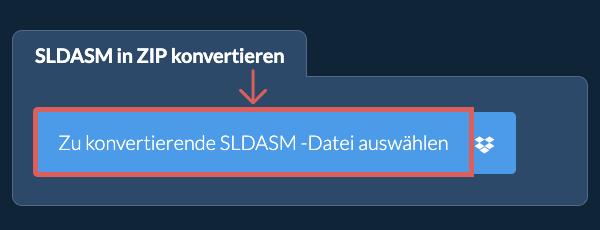 SLDASM in ZIP konvertieren