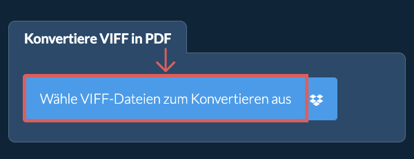 Konvertiere VIFF in PDF