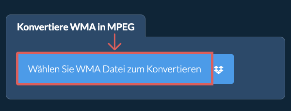 Konvertiere WMA in MPEG