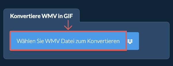 Konvertiere WMV in GIF