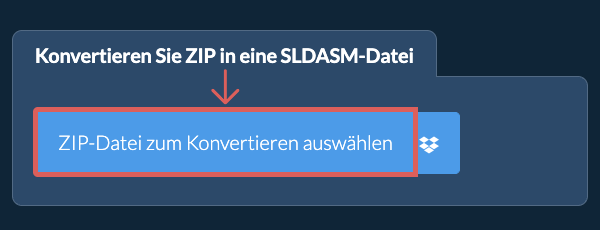 Konvertieren Sie ZIP in eine SLDASM-Datei