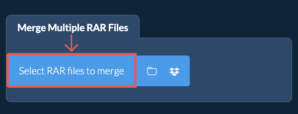 Merge Multiple RAR Files
