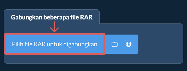 Gabungkan beberapa file RAR