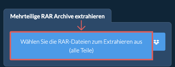 RAR-Datei extrahieren