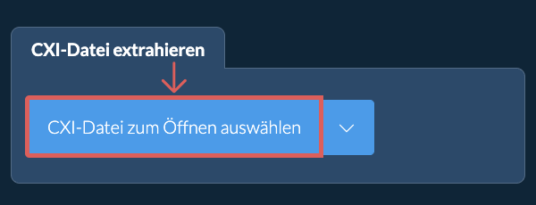 CXI-Datei extrahieren
