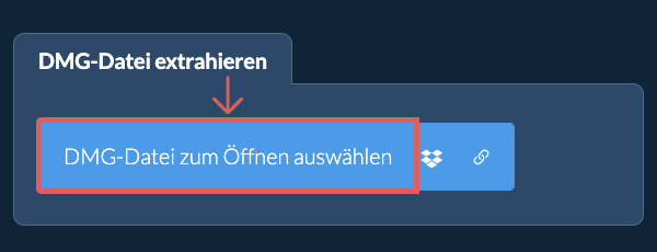 DMG-Datei extrahieren