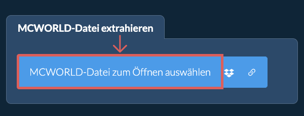 MCWORLD-Datei extrahieren