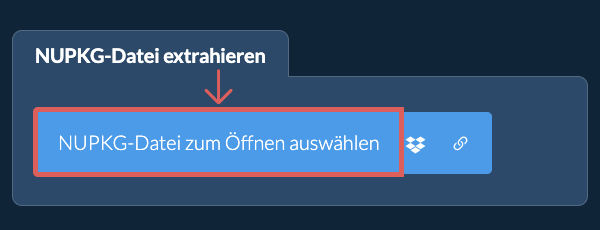 NUPKG-Datei extrahieren